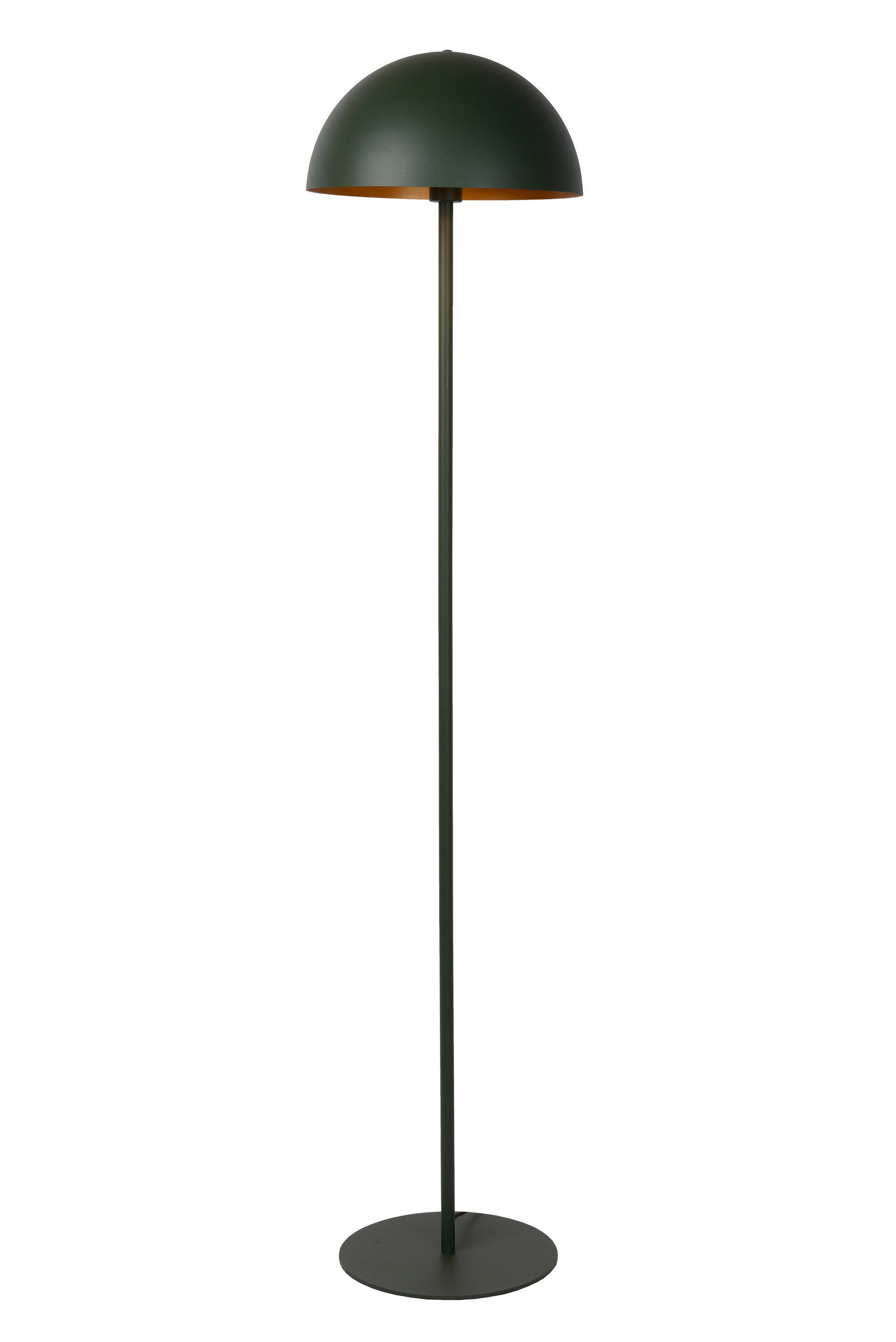 STEHLEUCHTE SIEMON 160/35 cm   - Messingfarben/Grün, Design, Metall (160/35cm) - Lucide