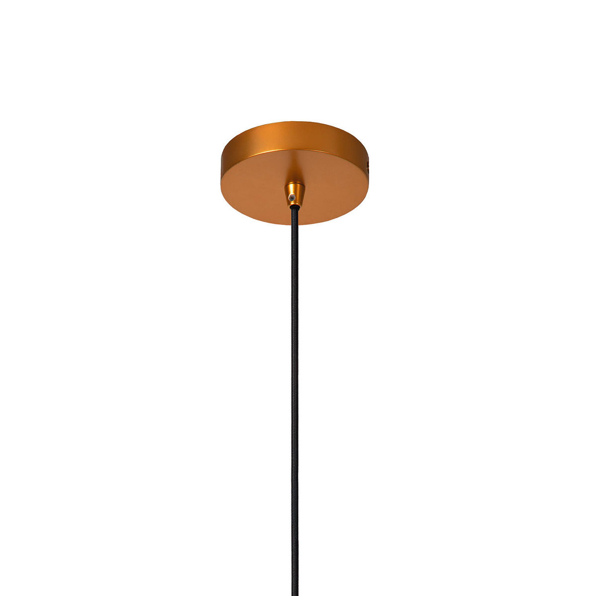 HÄNGELEUCHTE 38/155 cm   - Goldfarben, KONVENTIONELL, Glas/Metall (38/155cm)