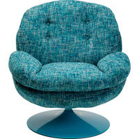 SESSEL in  - Blau, Design, Holz/Kunststoff (84/86/89cm) - Kare-Design