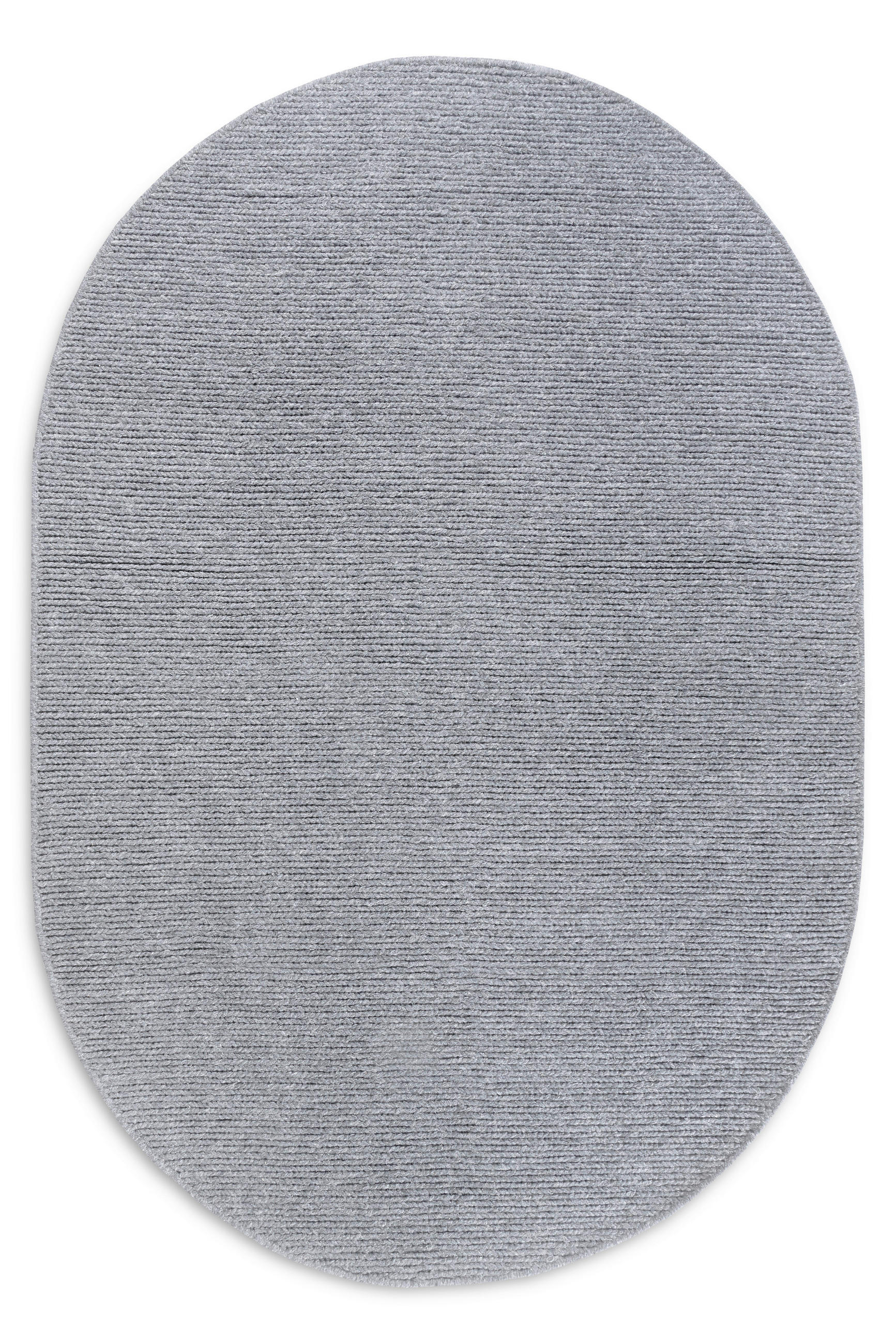 HANDWEBTEPPICH 160/230 cm Kollektion 1748 Hellgrau, Grau oval  - Hellgrau/Grau, Basics, Textil (160/230cm) - Villeroy & Boch