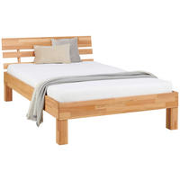 BETT 120/210 cm  in Kernbuche  - Kernbuche, Natur, Holz (120/210cm) - MID.YOU