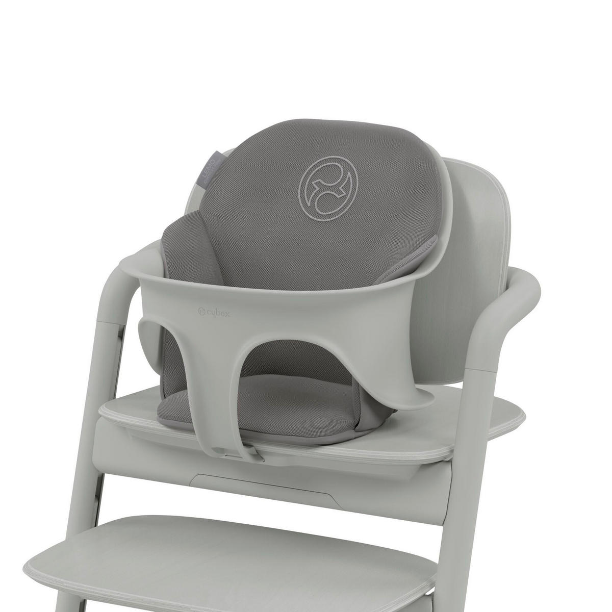 HOCHSTUHLEINLAGE Lemo Comfort Inlay  - Grau, Basics, Textil (35/15/20cm) - cybex GOLD