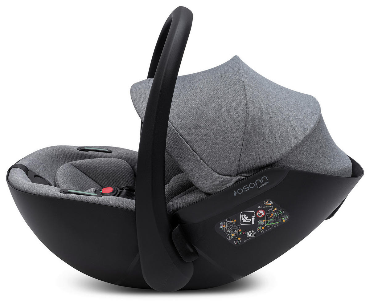 BABYSCHALE   - Grau, KONVENTIONELL, Kunststoff (68/43,5/52cm) - Osann