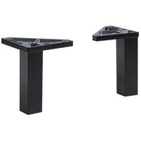 SADA NOH,  - černá, Moderní, plast (10cm) - Xora
