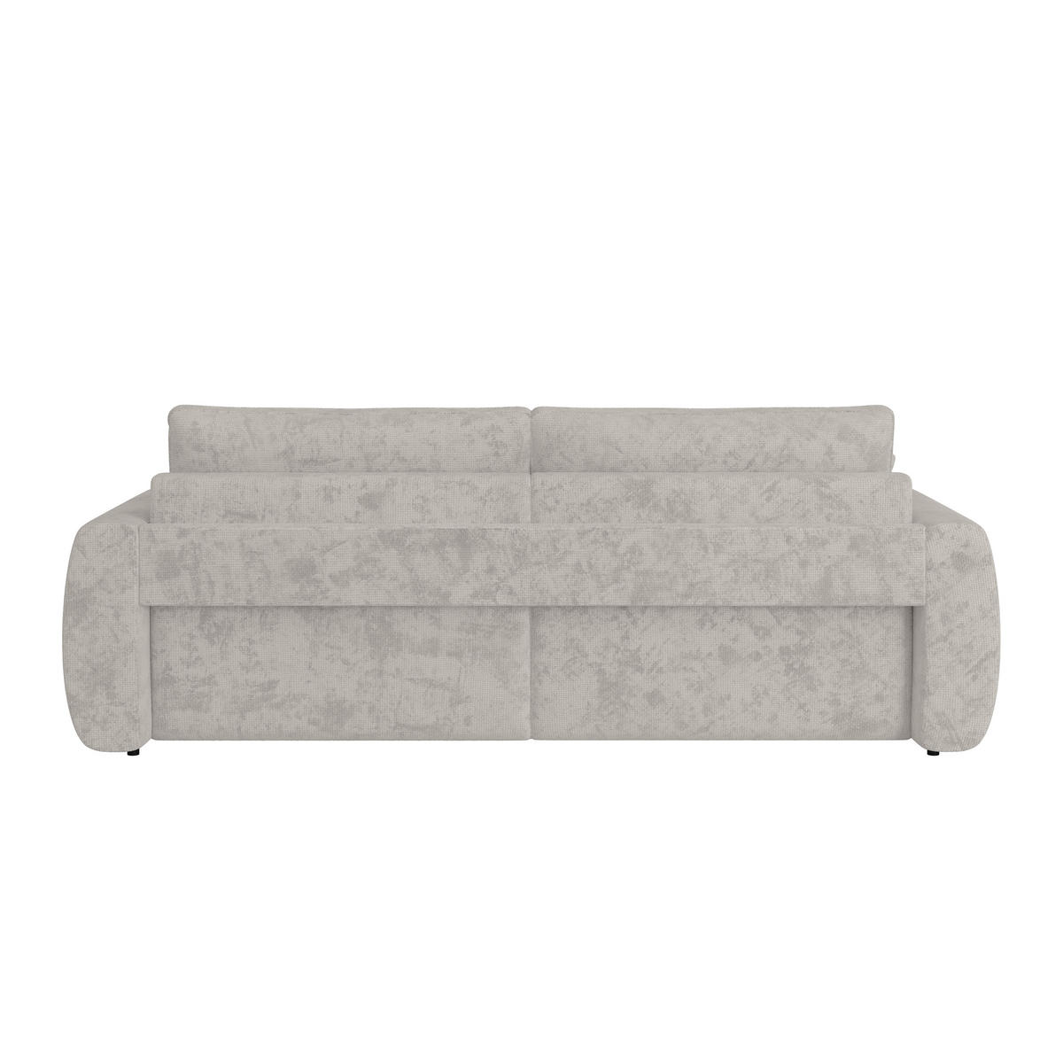 SCHLAFSOFA  mit Stoffauswahl Webstoff Hellgrau  - Hellgrau/Schwarz, MODERN, Holz/Textil (245/74-90/104cm) - MID.YOU