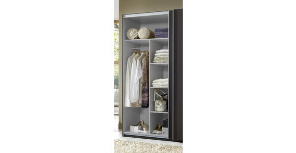 INNENEINTEILUNG 87/148/50 cm Grau  - Grau, Design, Holzwerkstoff (87/148/50cm) - Carryhome
