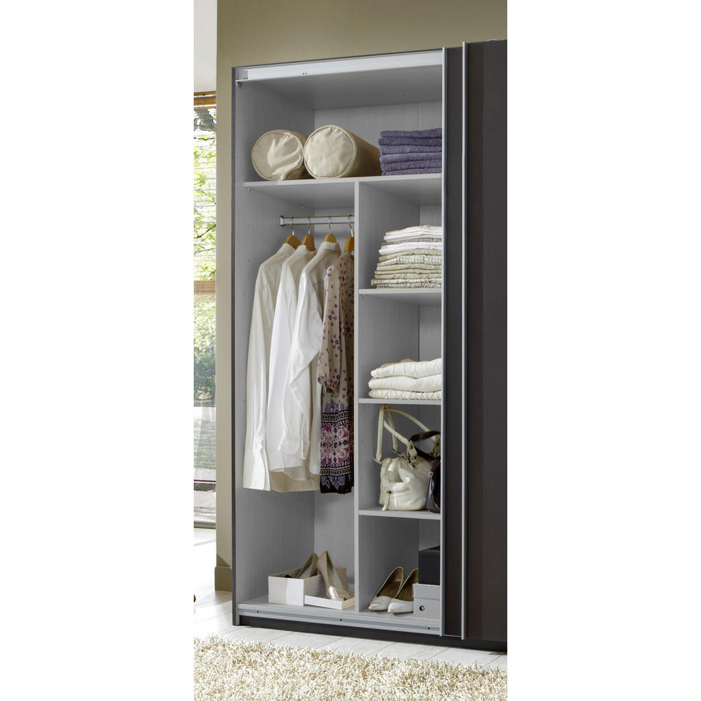 Thumbnail - Carryhome Inneneinteilung, Grau, Holzwerkstoff, 3 Fächer, 87x148x50 cm, Made in Germany, Schlafzimmer, Kleiderschränke, ...