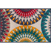 DVEŘNÍ ROHOŽKA, 50/75 cm, béžová - béžová, Trend, textil/plast (50/75cm) - wash+dry