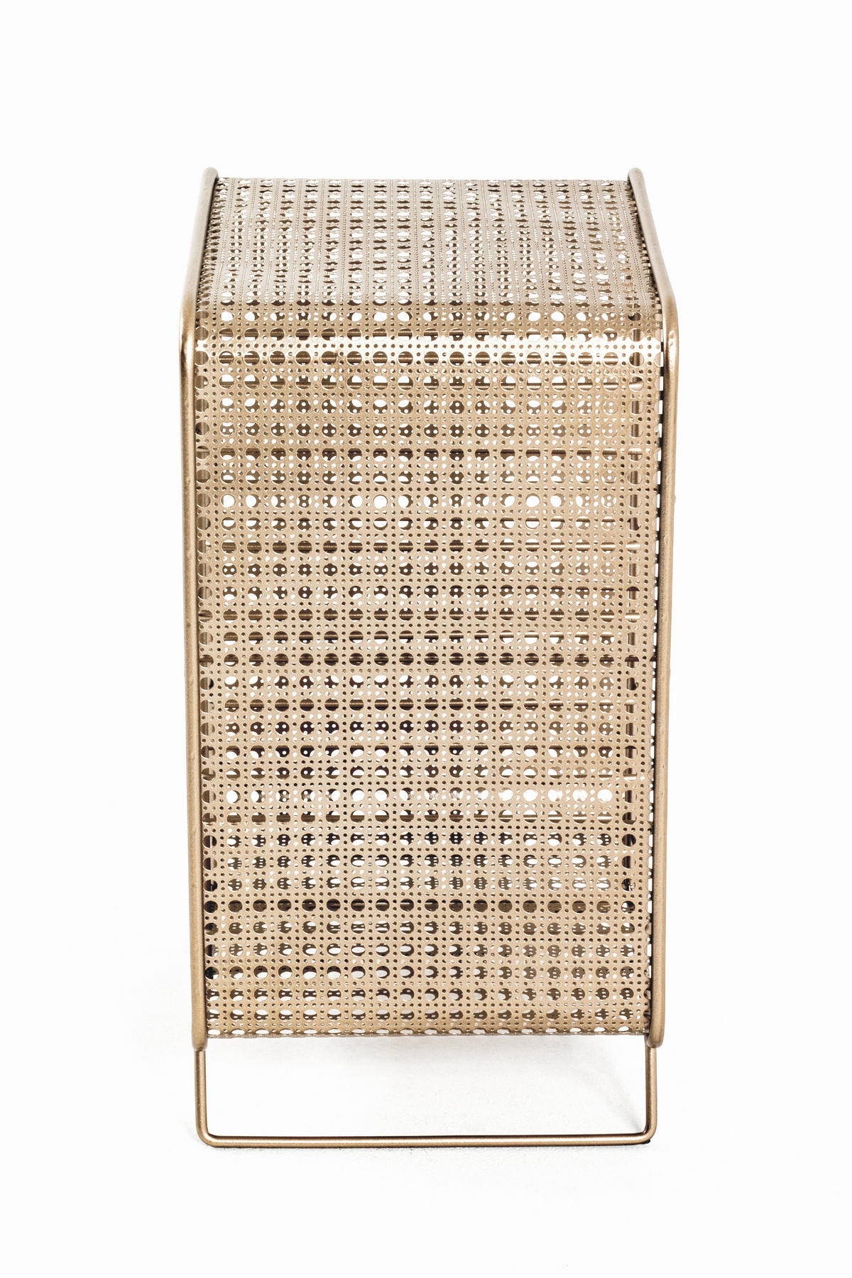 FLASCHENREGAL 30/46/24 cm  - Goldfarben, Design, Metall (30/46/24cm)