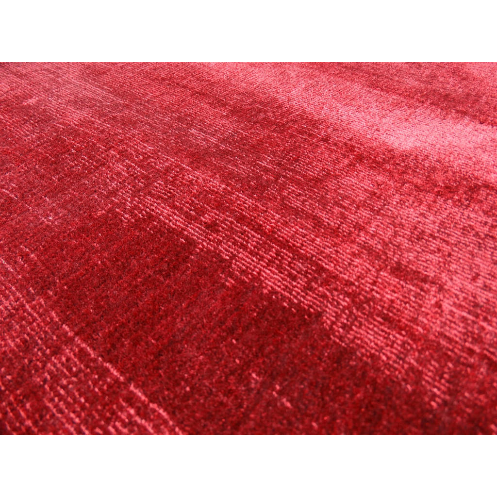 Thumbnail - Novel Teppich Luxury 110 Rot / Violett, Rot, Violett, Textil, Uni, rechteckig, 160x230 cm, pflegeleicht, Teppiche & Böde...