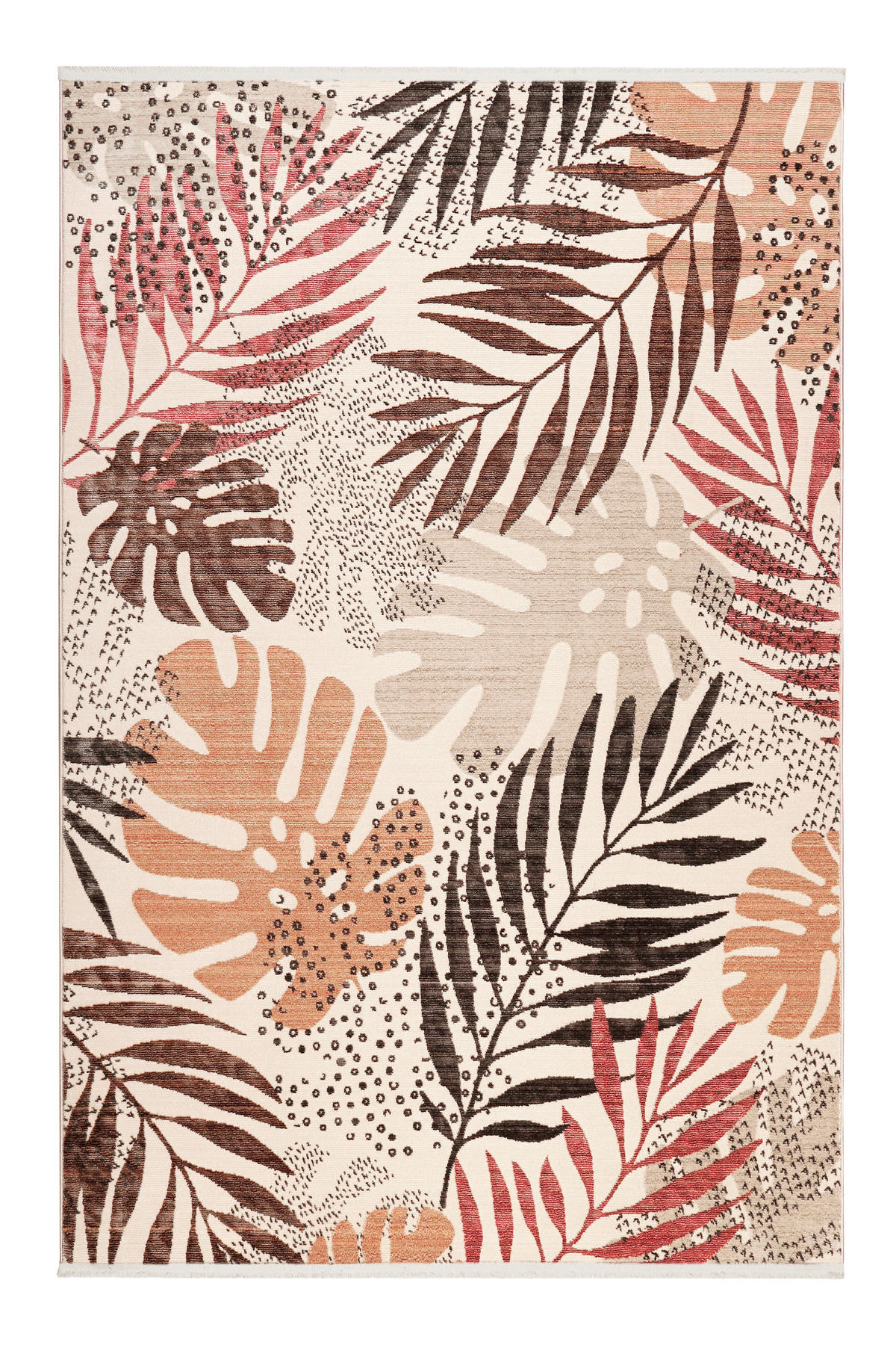 WEBTEPPICH 160/225 cm Florence  - Beige/Rot, Konventionell, Textil (160/225cm) - Esprit