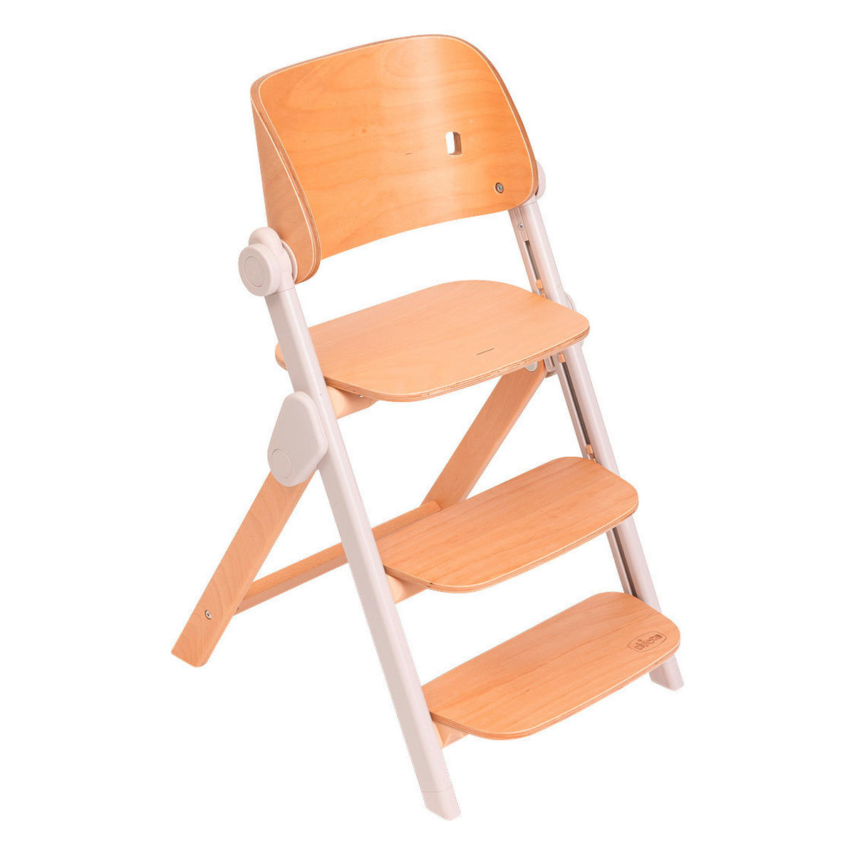 HOCHSTUHL Meraviglia Buchefarben, Hellgrau Fossil/Buche  - Buchefarben/Hellgrau, Basics, Holz/Kunststoff (44/63-83/55cm) - Chicco