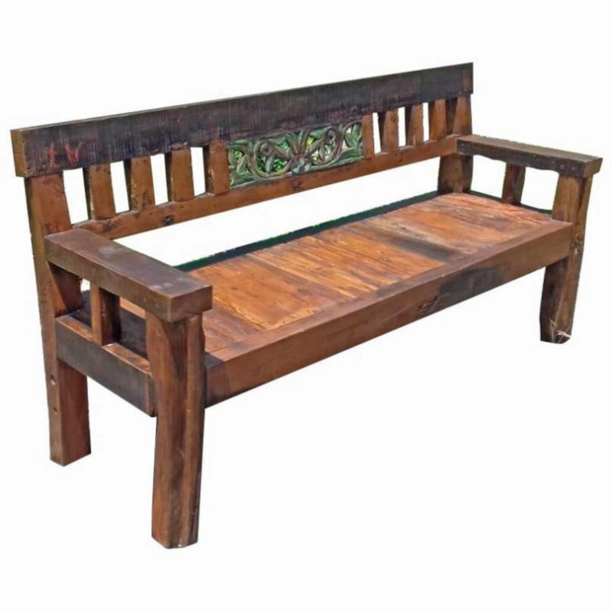 GARTENBANK 180/90/54,5 cm Teakholz   - Dunkelbraun, Basics, Holz (180/90/54,5cm) - Gardenson