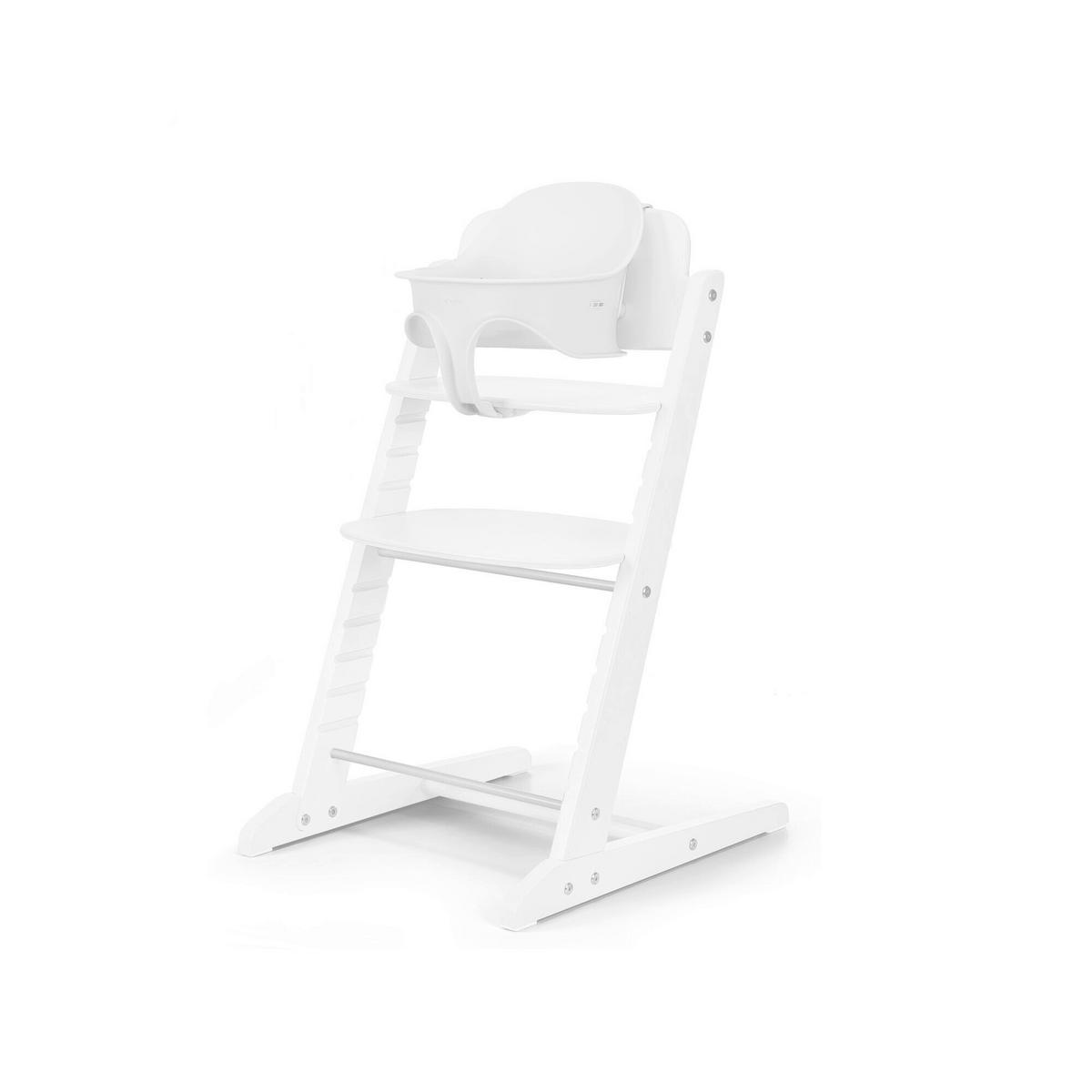 HOCHSTUHL-SET Iris 3 in 1  - Weiß Hochglanz, Basics, Holz (58/48/84cm) - Cybex
