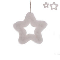 DEKOSTERN - Weiß, Basics, Textil (21/21cm)