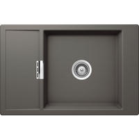 SPÜLE MOND100XSASIL1  - Grau, Basics, Stein (78/51cm) - Schock