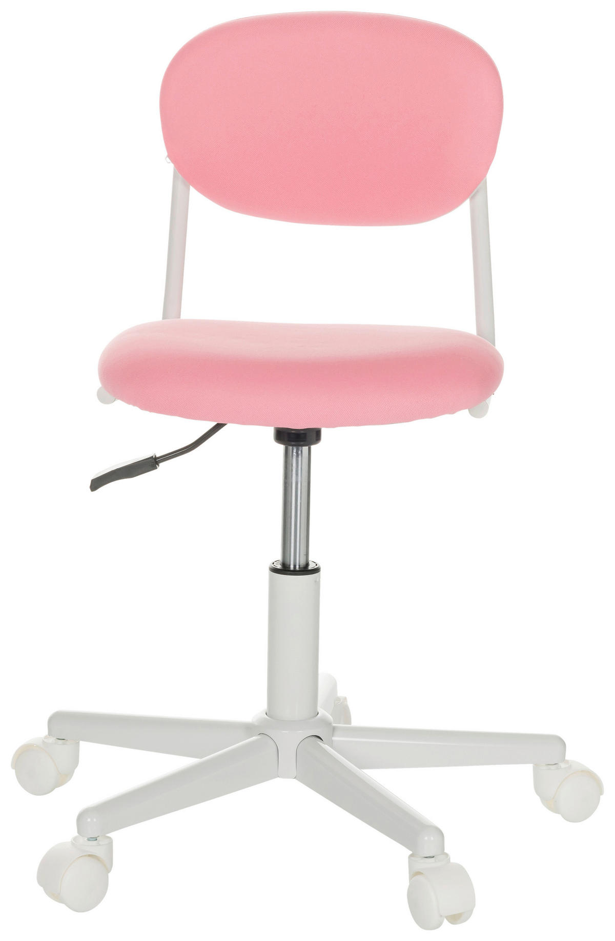 JUGENDDREHSTUHL  in Pink  - Pink/Weiß, Basics, Kunststoff/Textil (60/72-83/60cm) - MID.YOU