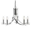 LUSTER  62/90 cm      Ascona  - boje kroma, Konvencionalno, staklo/metal (62/90cm)