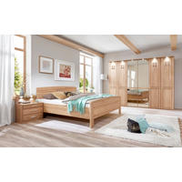 SCHLAFZIMMER Eichefarben  - Eichefarben, Natur, Karton/Glas (180cm) - Linea Natura