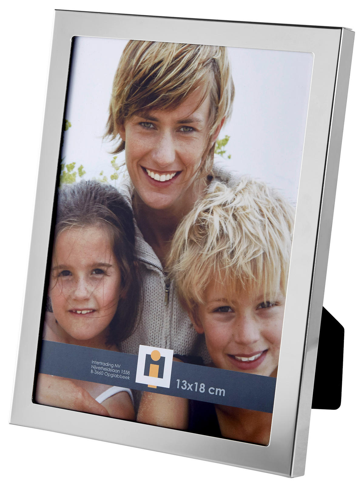 BILDERRAHMEN 13/18 cm  - Silberfarben, Basics, Glas/Metall (13/18cm)