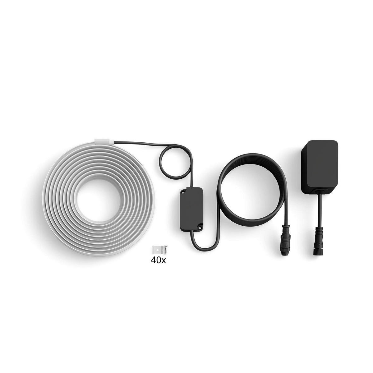 LED-STRIP 1,5/0,6/1000 cm   - Weiß, KONVENTIONELL, Kunststoff (1,5/0,6/1000cm) - Philips HUE