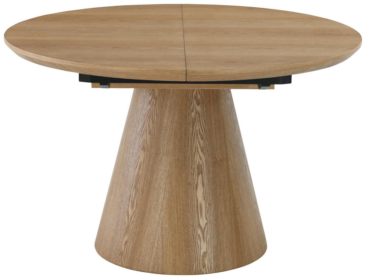 ESSTISCH Eichefarben oval  ausziehbar  - Eichefarben, Design, Holz/Holzwerkstoff (120/160/120/76cm) - Carryhome