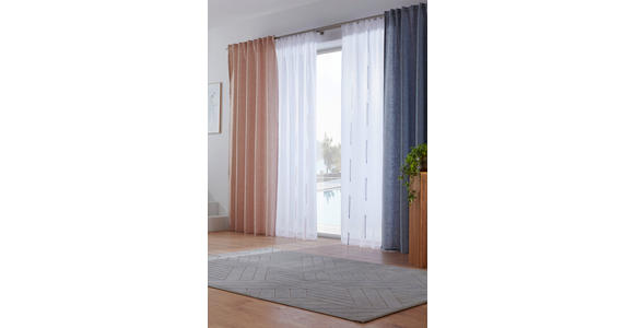 FERTIGVORHANG blickdicht  - Kupferfarben, Basics, Textil (135/245cm) - Esposa
