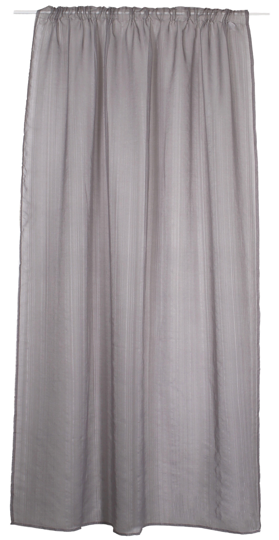 KÉSZFÜGGÖNY  - szürke, Basics, textil (140/260/0.2cm)