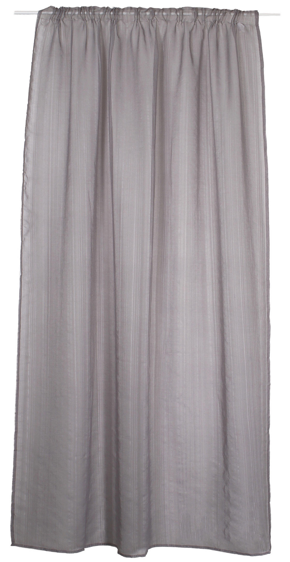 KÉSZFÜGGÖNY  - szürke, Basics, textil (140/260/0.2cm)