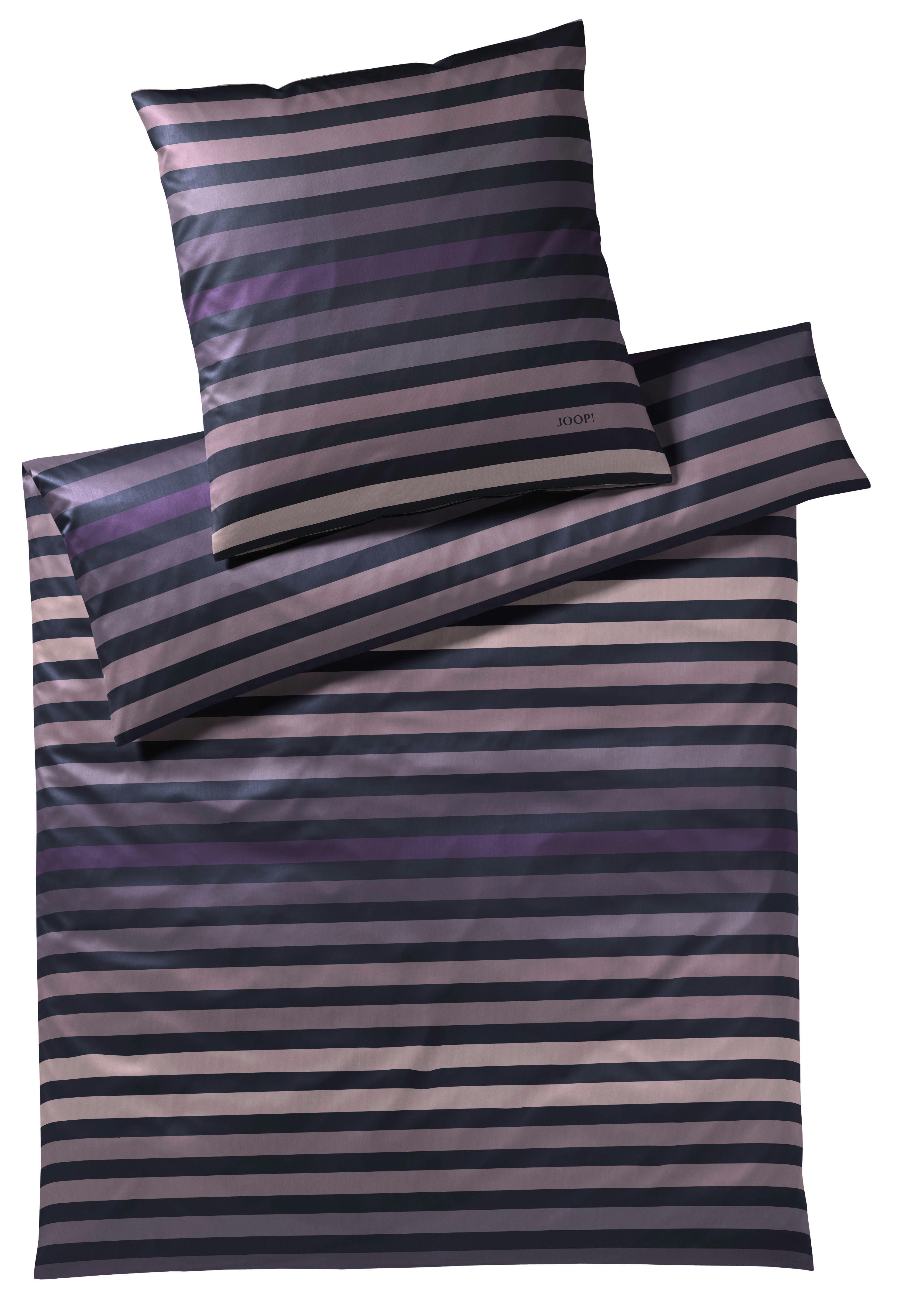 BETTWÄSCHE Tone Makosatin  - Violett, Design, Textil (135/200cm) - Joop!