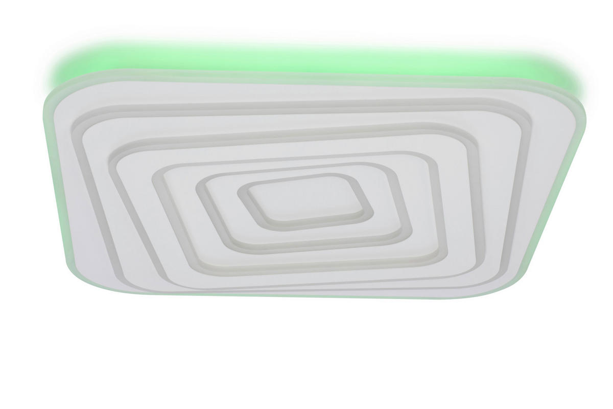 LED-TAKLAMPA 9.2 W 53/53/5,5 cm  - vit, Design, metall/plast (53/53/5,5cm) - Novel