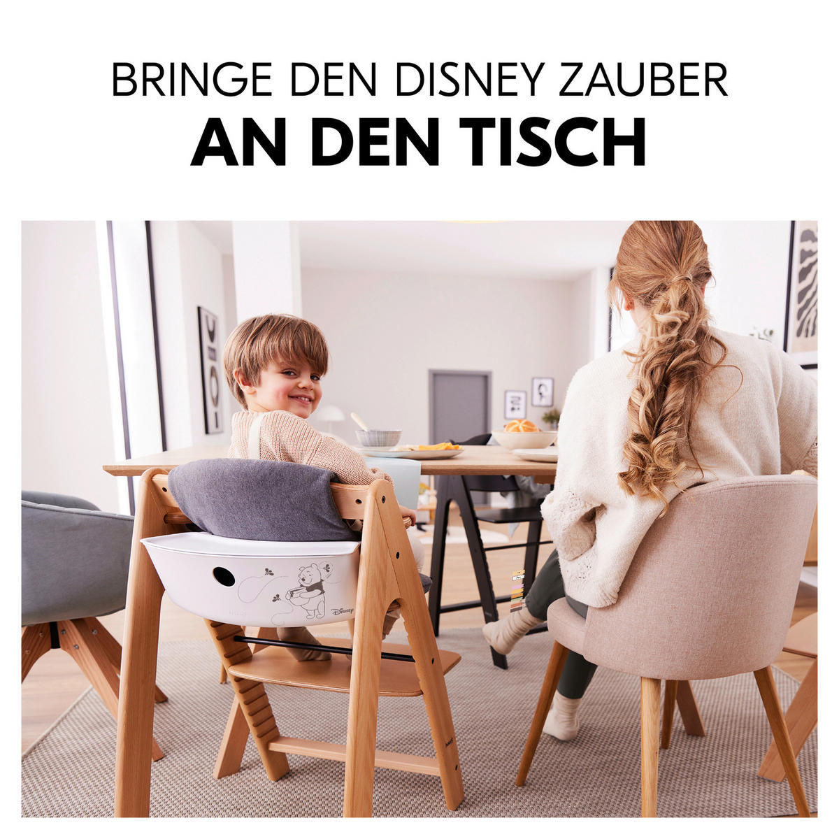 ESS- UND SPIELBRETT Highchair Box S  - Weiß, Basics, Kunststoff (17/16/42cm) - Hauck