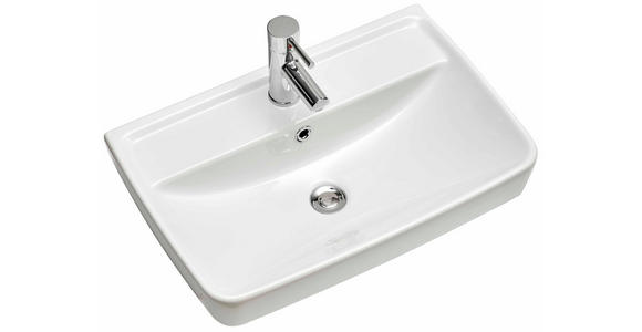 WASCHBECKEN 60/9/40 cm  - Weiß, LIFESTYLE, Keramik (60/9/40cm) - Xora