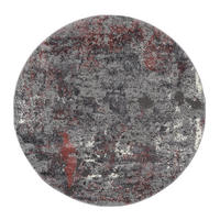 VINTAGE-TEPPICH 200 cm Timeline Quantum Grau, Hellrot  - Hellrot/Grau, Design, Textil (200cm) - Novel