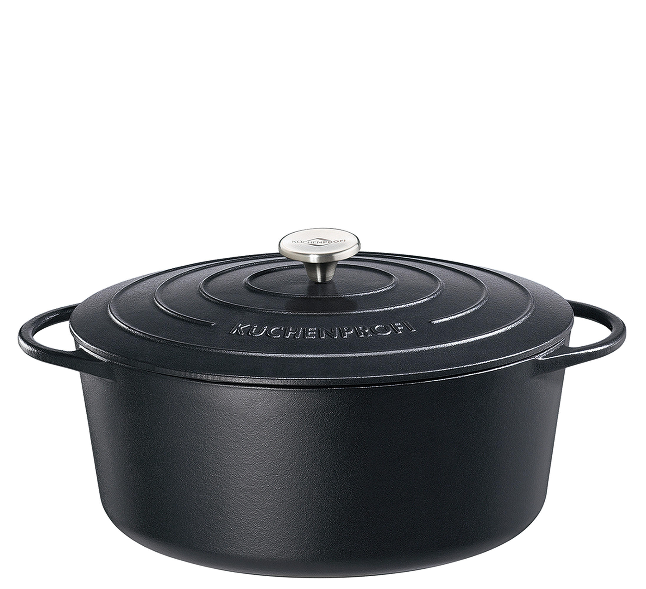 BRATENTOPF PROVENCE 8.9 L  - Schwarz, Basics, Metall (35/14cm) - KÜCHENPROFI