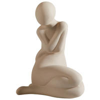 SKULPTUR - Creme, Basics, Keramik (19/26,5/17,5cm) - Ambia Home