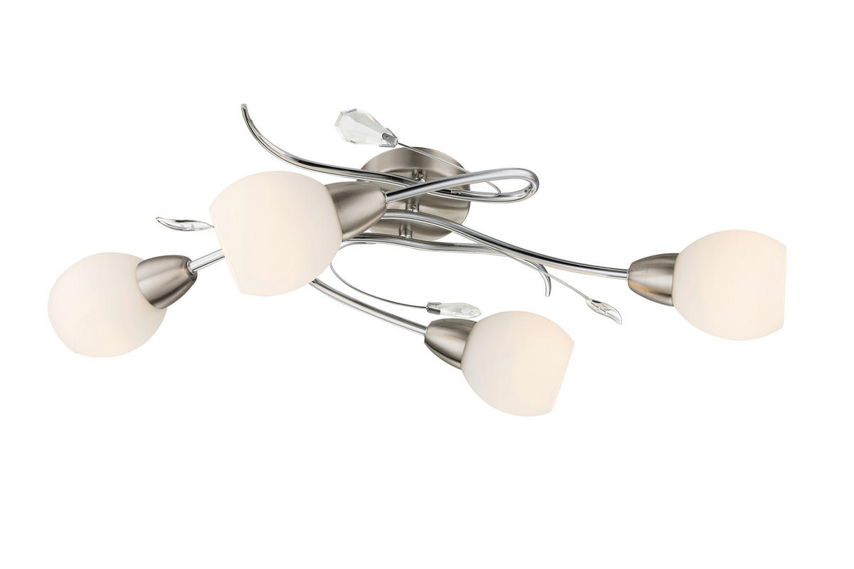 DECKENLEUCHTE    70/25/21 cm  - Basics, Glas/Kunststoff (70/25/21cm) - Globo