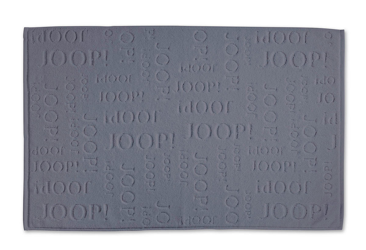BADTEPPICH Dunkelgrau 45/65 cm  - Dunkelgrau, Basics, Textil (45/65cm) - Joop!