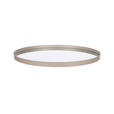SERVIERTABLETT    24 cm  - Beige, Basics, Glas/Metall (24cm) - Ambia Home