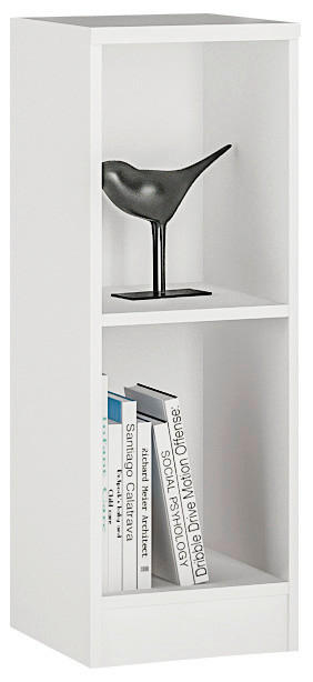 REGAL 30/80/35 cm bela - bela, Design, leseni material (30/80/35cm) - Boxxx