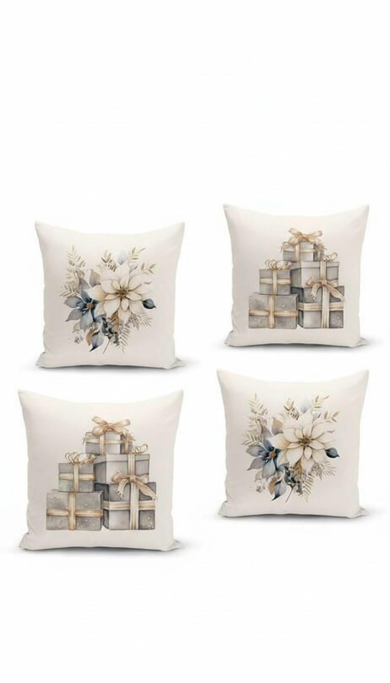 KISSENBEZUG-SET 43/43 cm  - Multicolor, Basics, Textil (43/43cm) - X-Mas