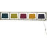 WANDLEUCHTE - Multicolor, Design, Textil/Metall (173/30/16.2cm) - KARE-Design