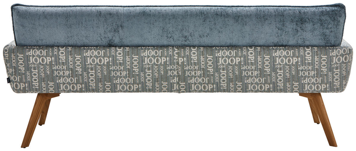 SITZBANK 220/91/67 cm  in Eichefarben, Graublau  - Graublau/Eichefarben, Design, Holz/Holzwerkstoff (220/91/67cm) - Joop!