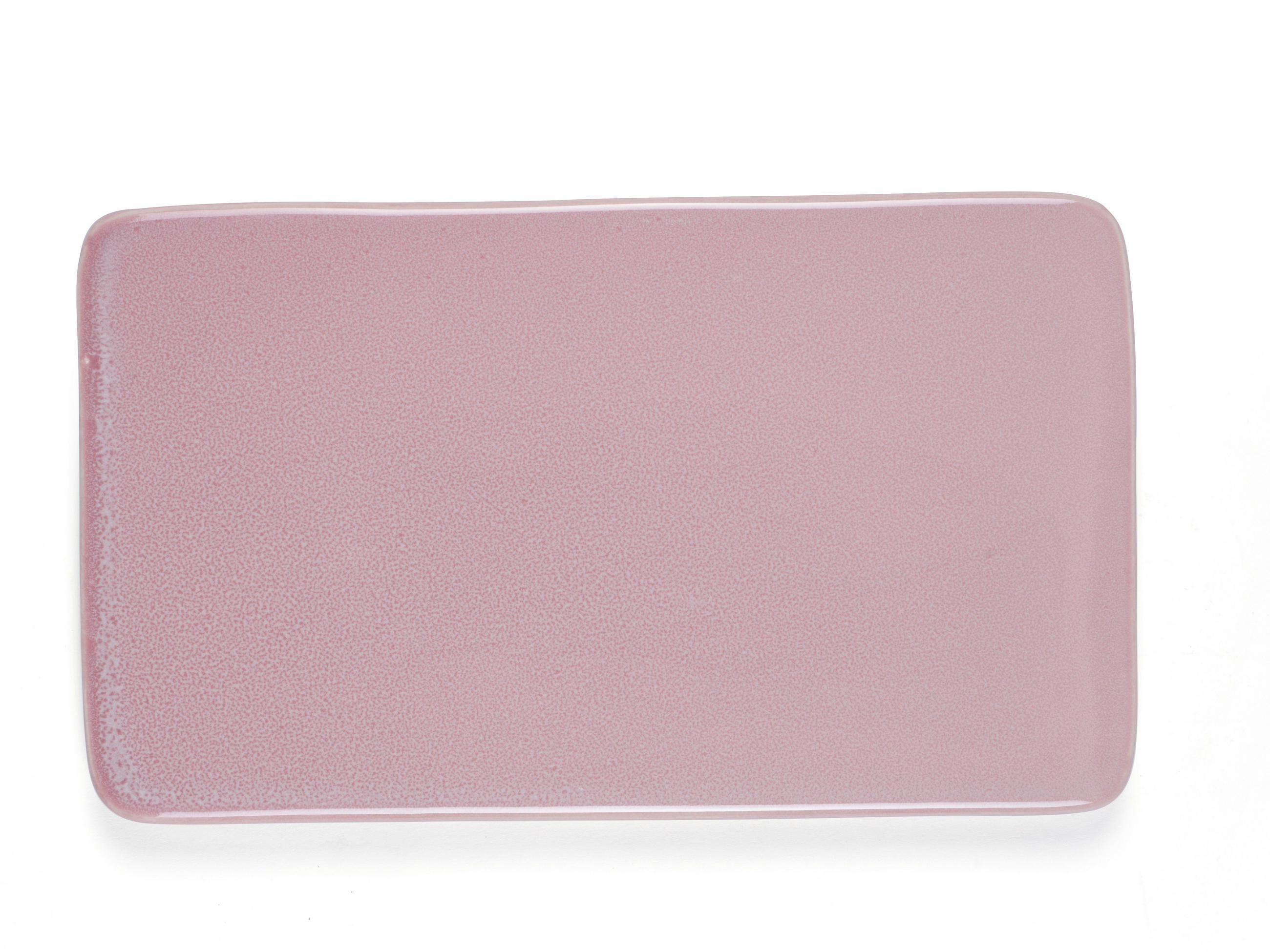 SERVIERPLATTE - Hellrosa, Basics, Keramik (12,8/22cm) - Bitz