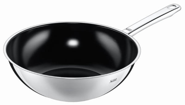 WOK TAVA  28 cm     Wuhan  - boje oplemenjenog čelika, Konvencionalno, metal (28cm) - Silit