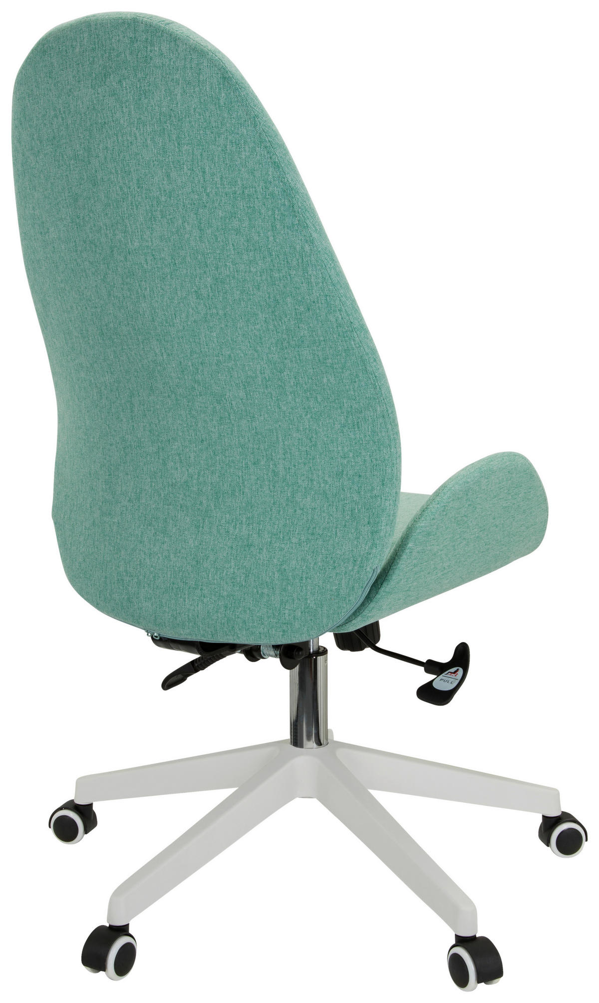 DREHSTUHL Flachgewebe Mintgrün  - Weiß/Mintgrün, Basics, Kunststoff/Textil (56/104/58cm) - MID.YOU