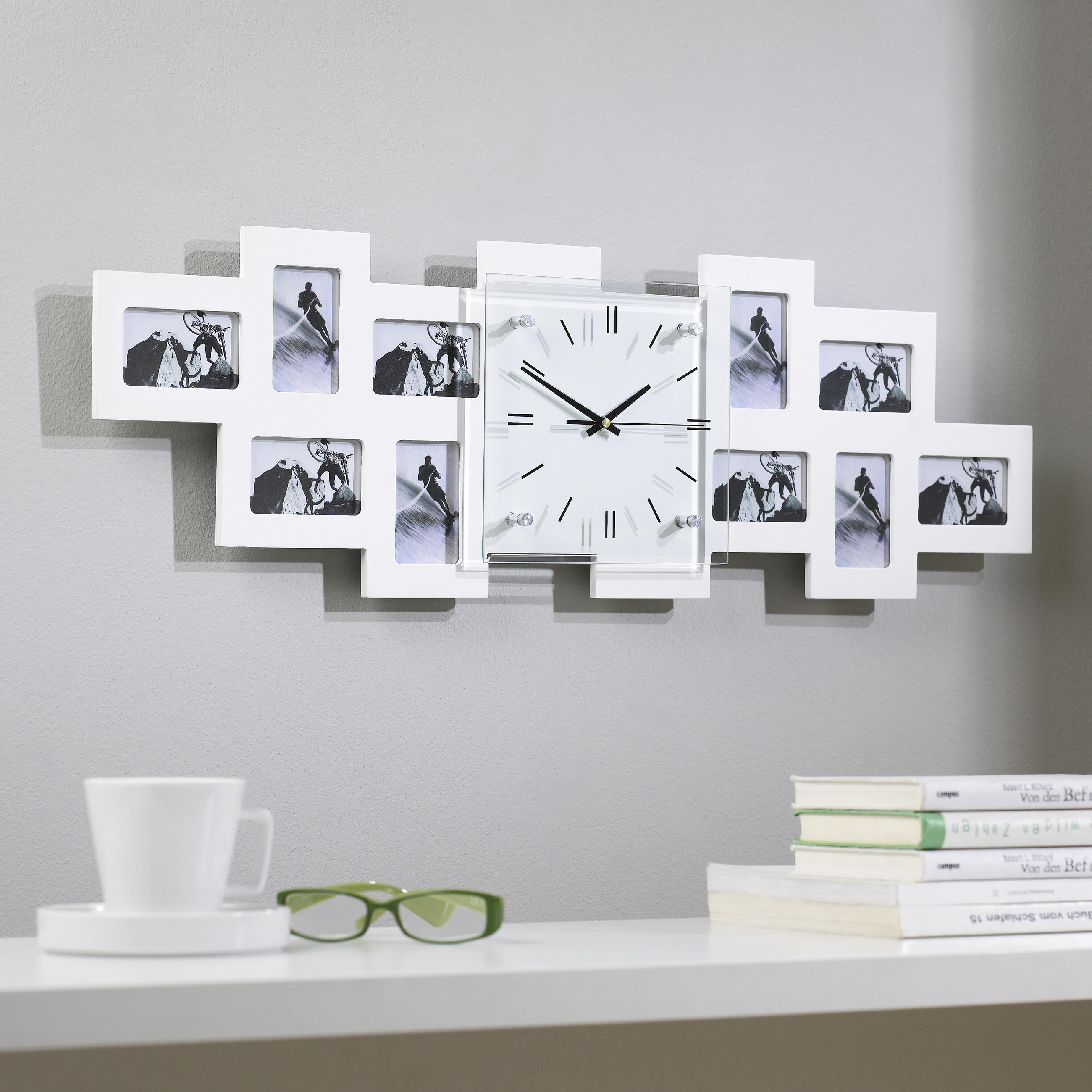 CEAS PERSONALIZABIL 80/26/4,8 cm   - alb, Basics, sticlă/lemn (80/26/4,8cm) - Ambia Home