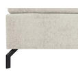 BOXSPRINGBETT 160/200 cm  in Greige  - Greige/Schwarz, Design, Textil/Metall (160/200cm) - Esposa