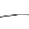 BOGENLEUCHTE 170/39/190-205 cm    - Nickelfarben, Design, Metall (170/39/190-205cm) - Novel