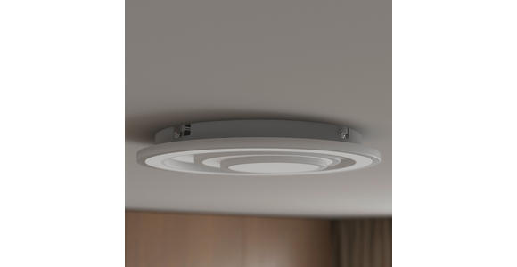 LED-DECKENLEUCHTE 30/6,5 cm   - Weiß, Basics, Kunststoff/Metall (30/6,5cm) - Novel